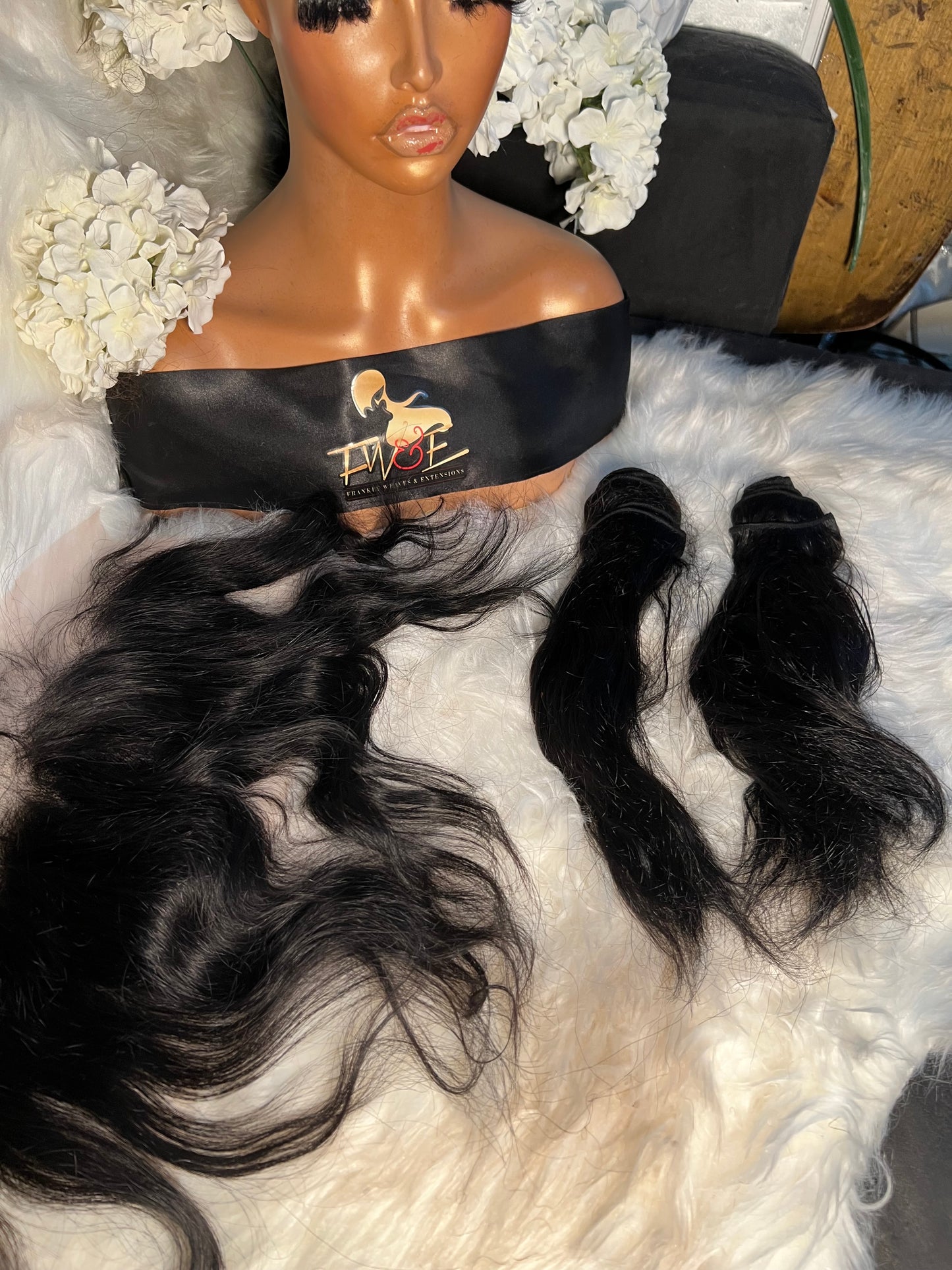 #66 Jet Black 13X5 Frontal