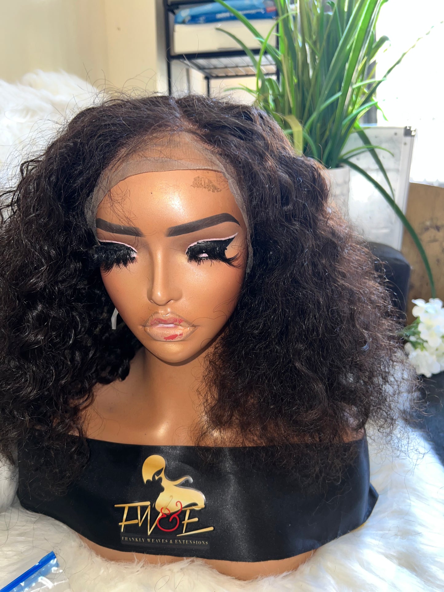 #93 13X4 Curly Deepwave in 16 inches