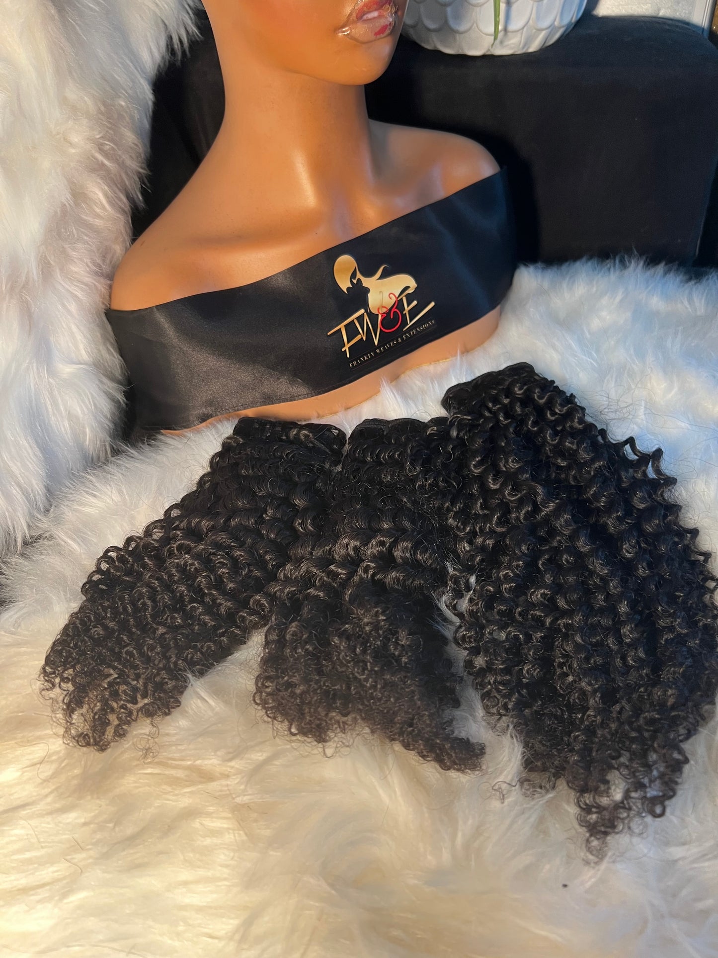 #73 Kinky curly -Indonesian 18.20.22 bundles