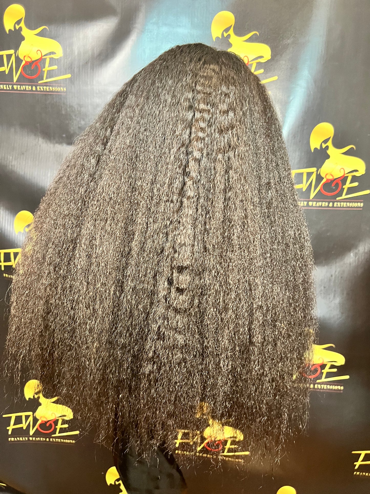 Copy of (37)13*4 kinky Straight 18 inches