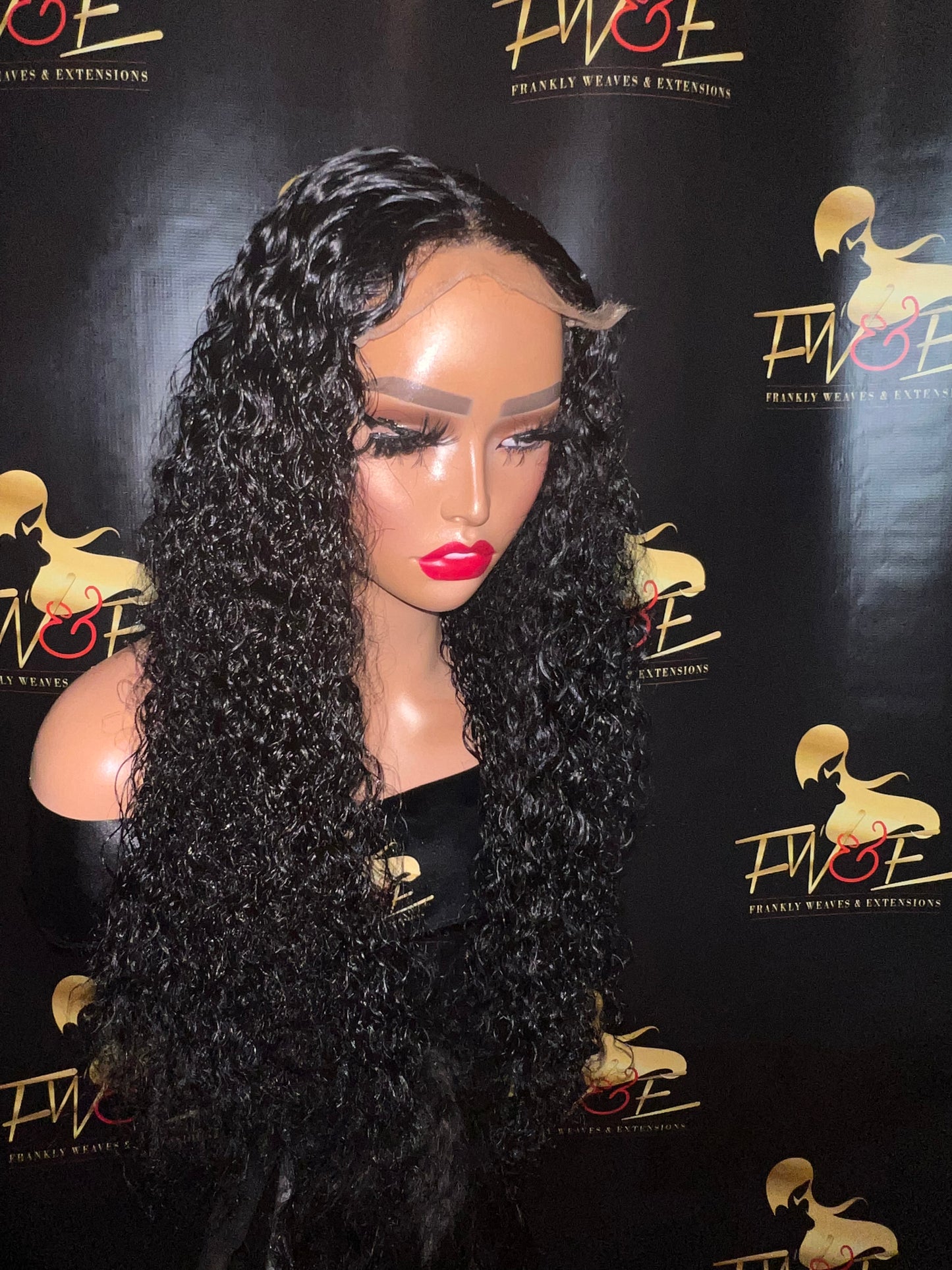 (50) 5*5 20 Inch HD Wig