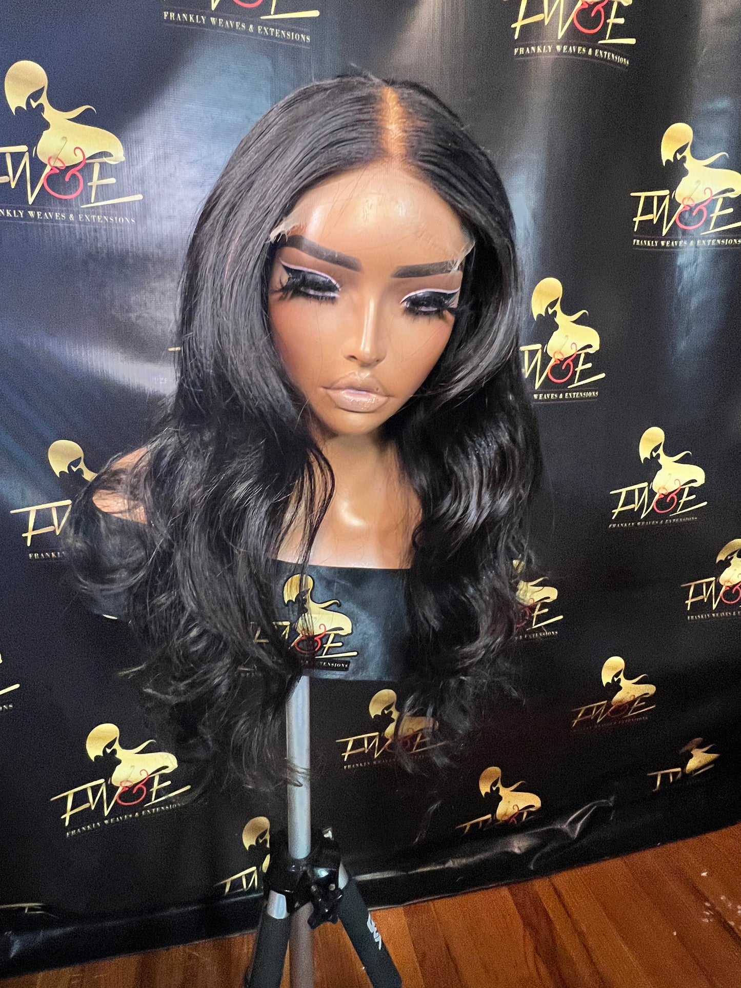 (26) 5*5 HD closure wig 20 inches