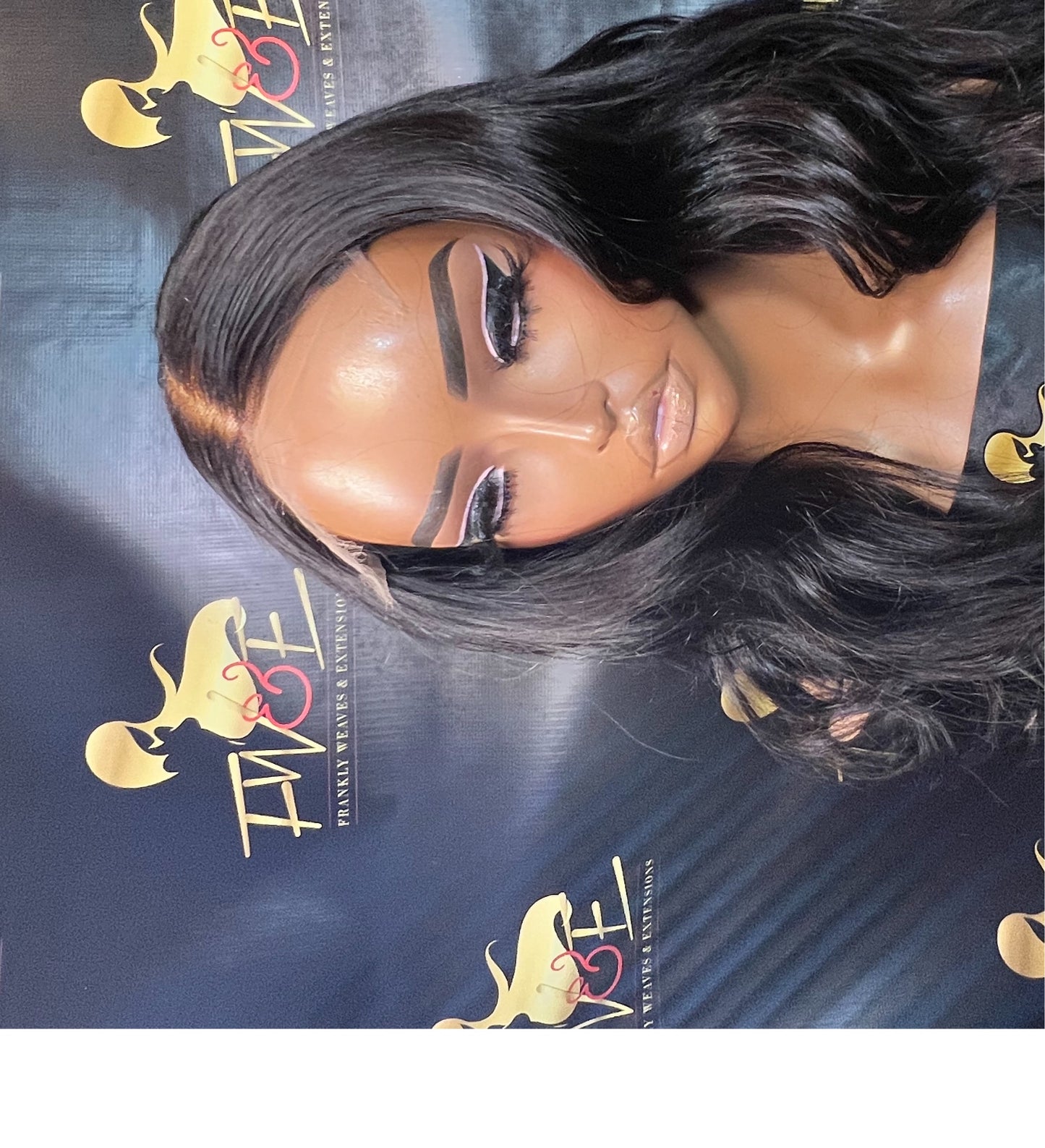 (26) 5*5 HD closure wig 20 inches