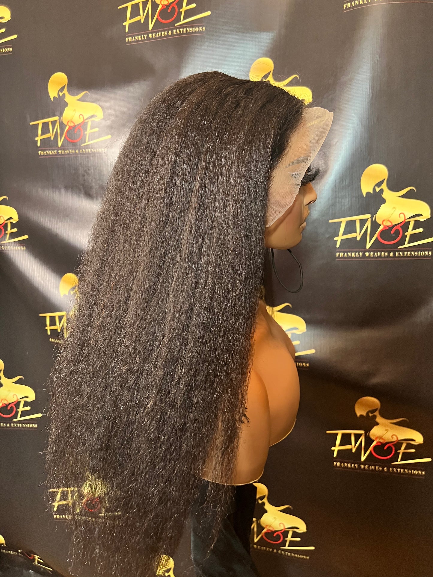 Copy of (37)13*4 kinky Straight 18 inches