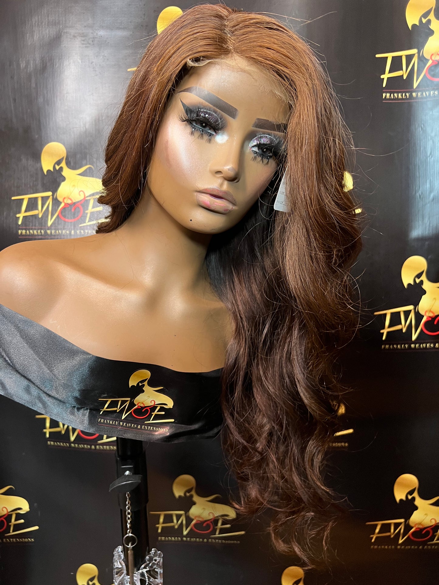(28) 26 inch 6*6 HD closure wig