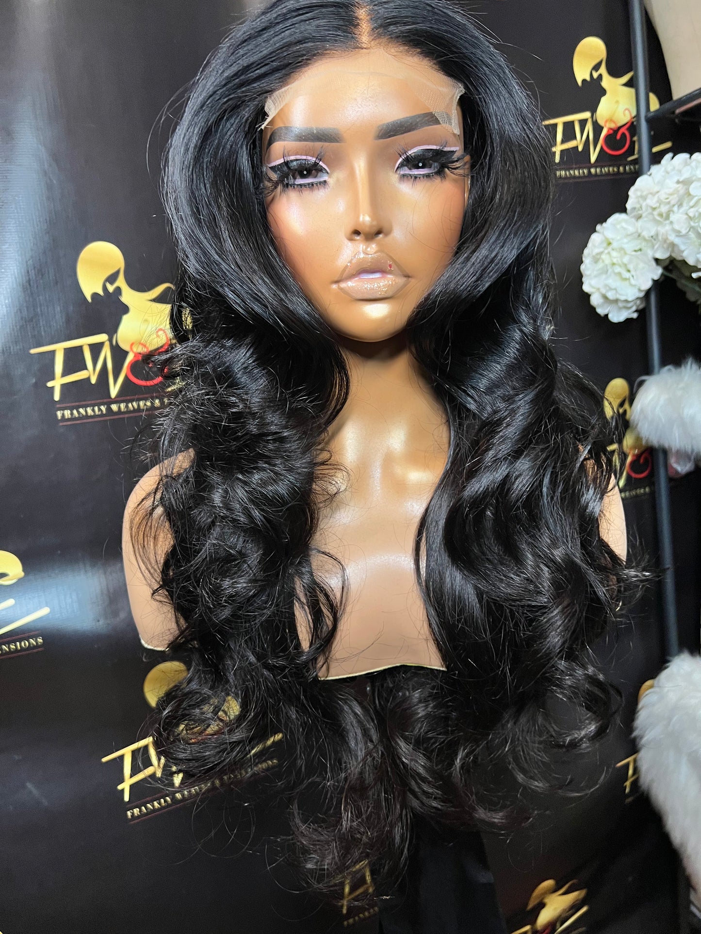 (42) 5*5 Transparent lace jet blk 22