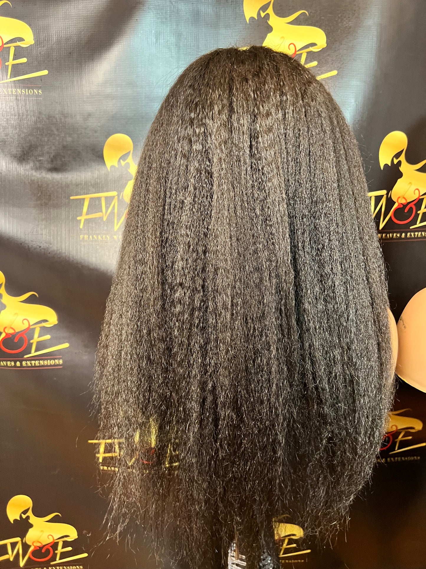 Copy of (37)13*4 kinky Straight 18 inches