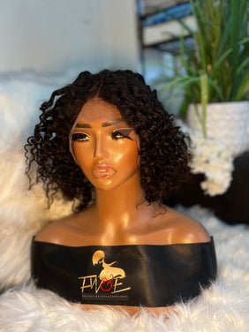 #94 Bob Curly Wig in 12 inches as is