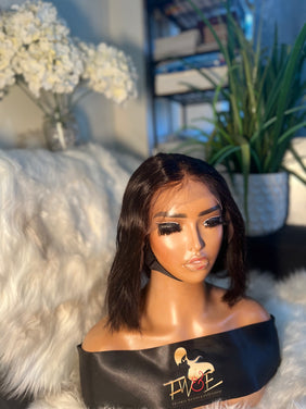 #78 10 inch Glueless Bob /Indian Hair