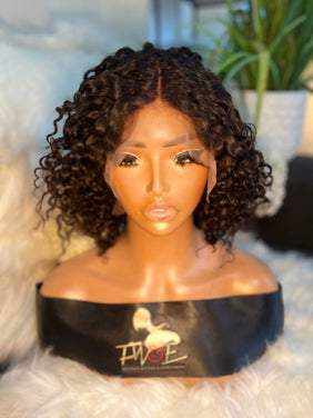 #94 Bob Curly Wig in 12 inches as is