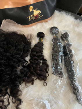 #80 Indonesian Bundles ..18.20.22 w Frontal