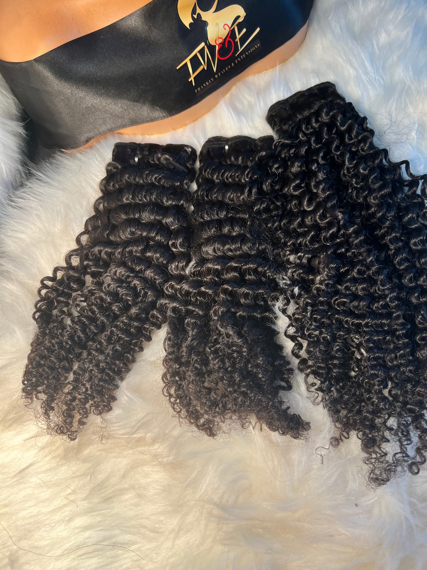 #73 Kinky curly -Indonesian 18.20.22 bundles