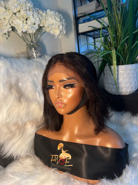 #78 10 inch Glueless Bob /Indian Hair