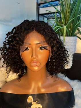 #94 Bob Curly Wig in 12 inches as is
