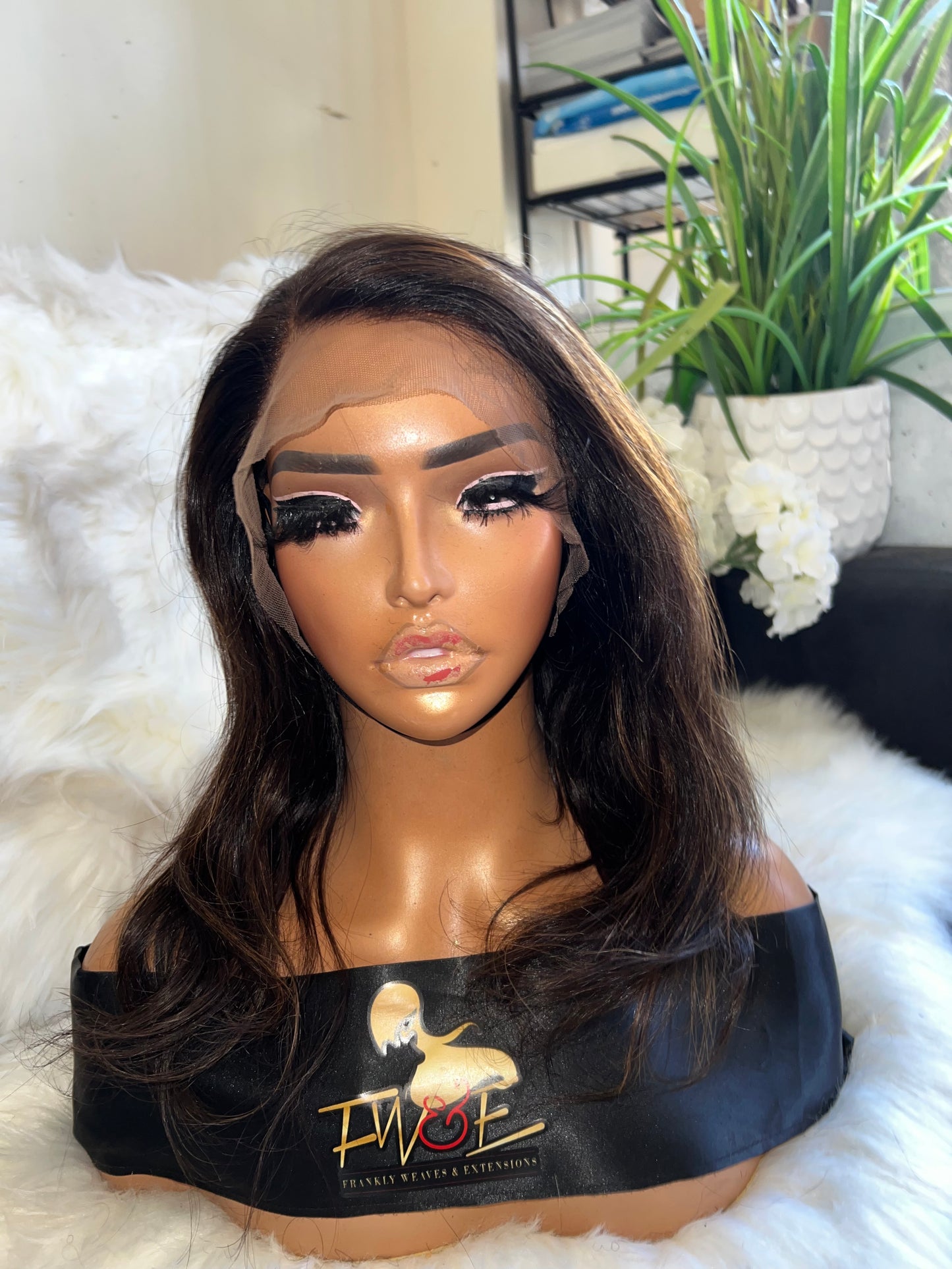 #67 Glueless Indian Hair -highlight money piece
