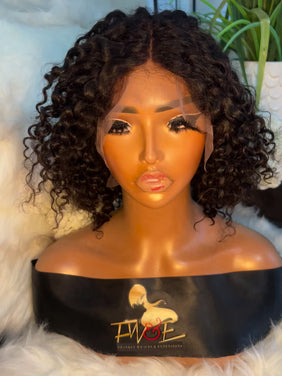 #94 Bob Curly Wig in 12 inches as is