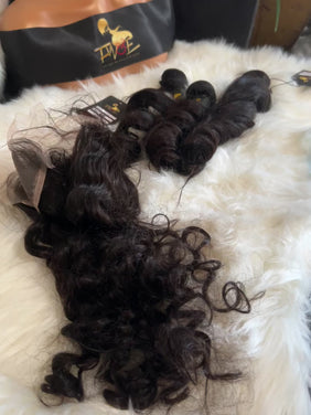 # 77 Body Wave Bundle Deal 20.20.24 w Bonus frontal