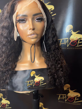 (14) 13*6Transparent curly 16 inches