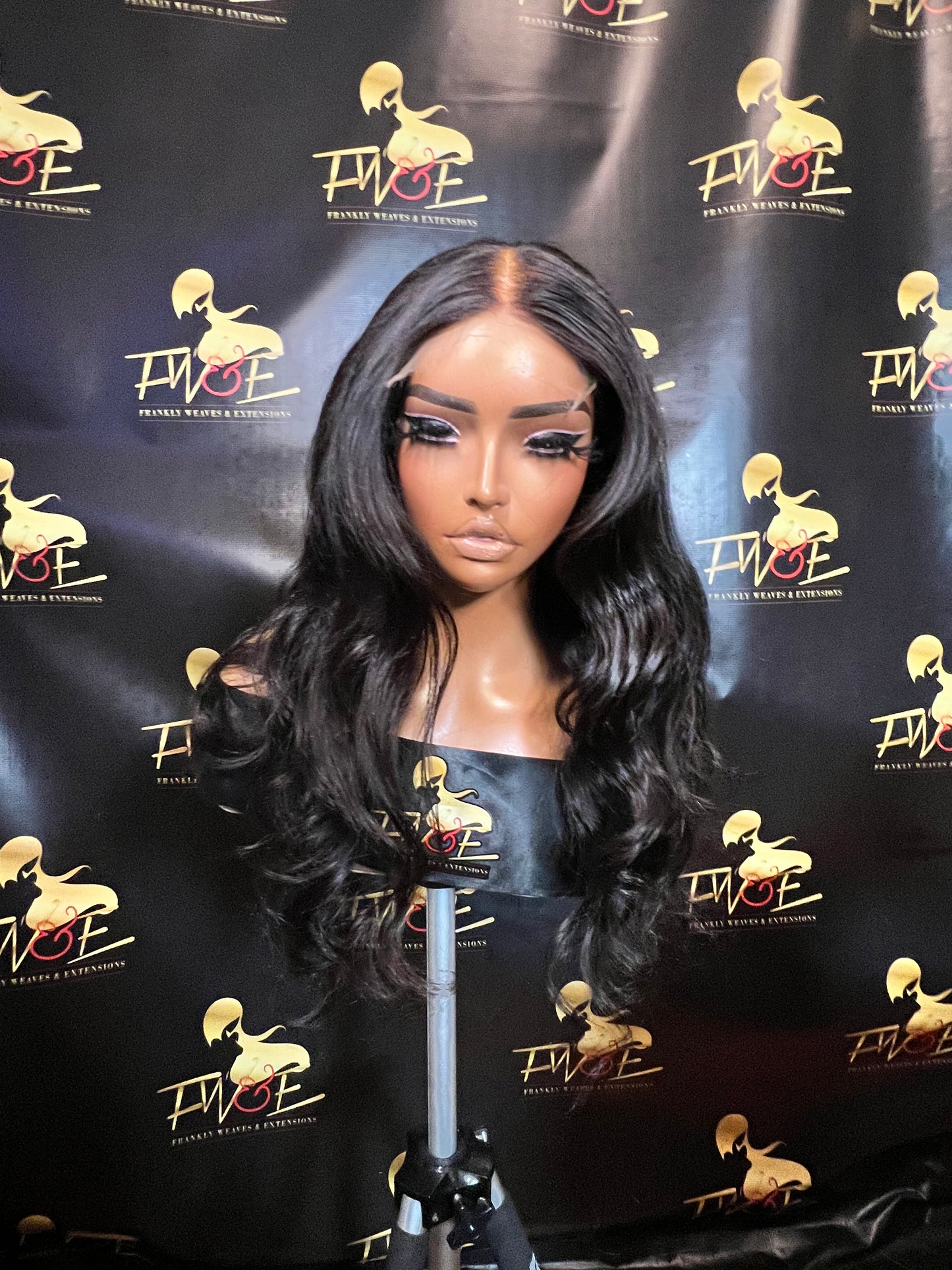 (26) 5*5 HD closure wig 20 inches