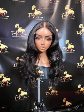 (26) 5*5 HD closure wig 20 inches