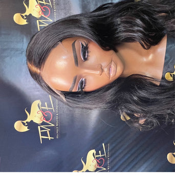 (26) 5*5 HD closure wig 20 inches