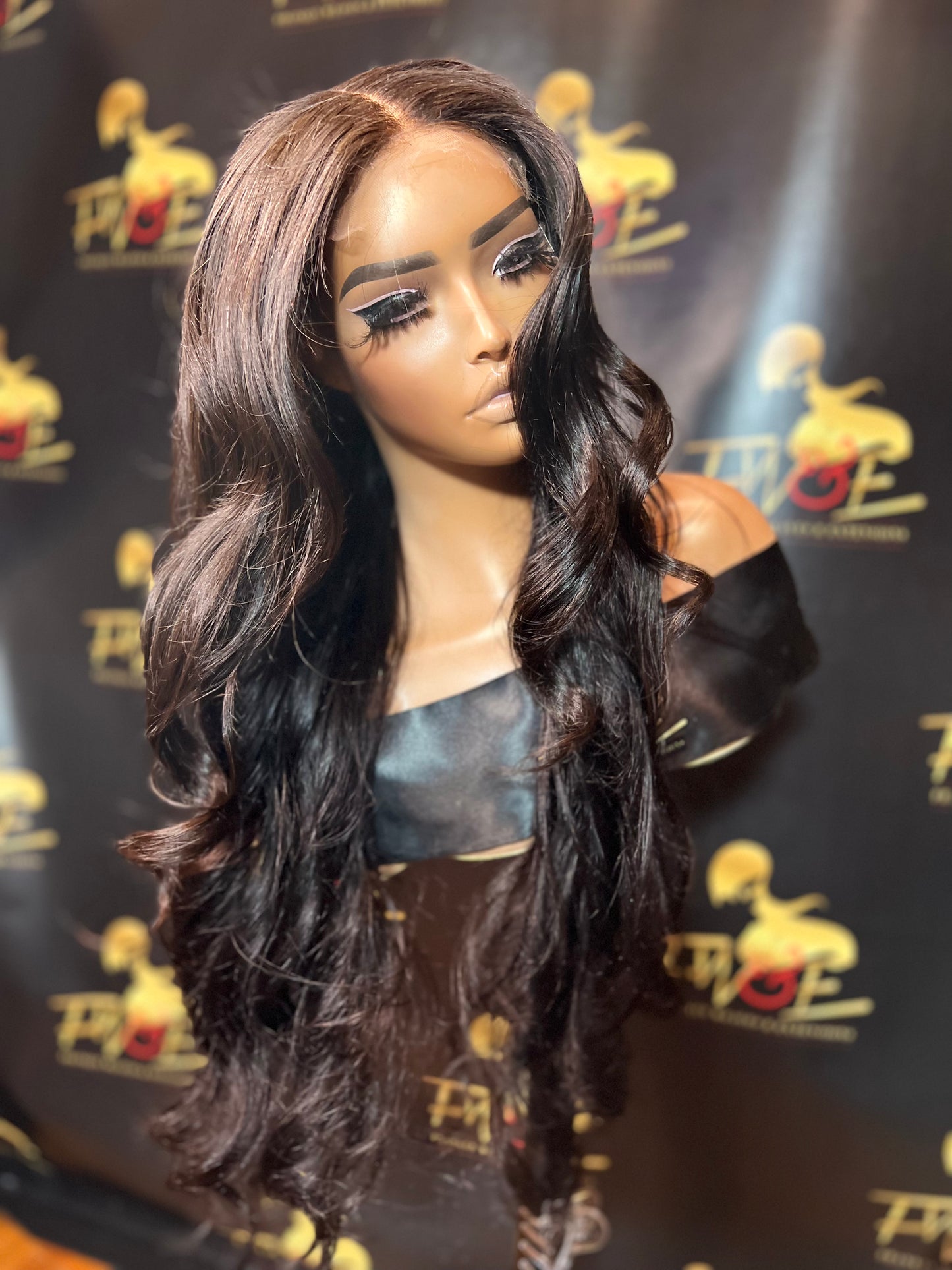 (9) 26 inch Vietnamese custom wig