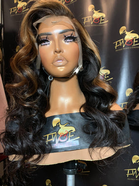 (55)18 Frontal 13x6 Wand Curls